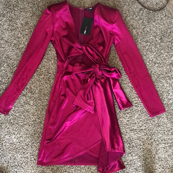twenty fun satin dress
